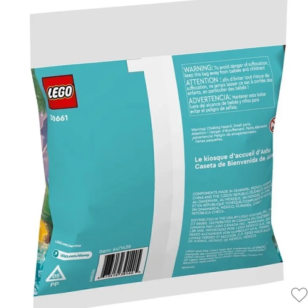 LEGO 30661 Asha’s Welcome booth wish movie